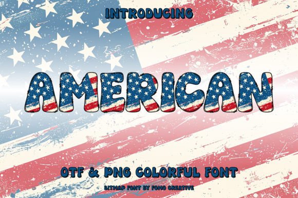 American: The Color Font That Injects Instant Joy