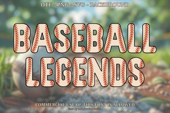 Baseball Legends: A Typeface That Tells a Story