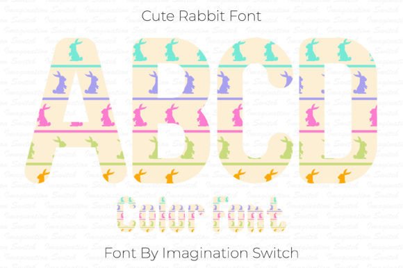 Cute Rabbit: A Playful Font for Creative Projects
