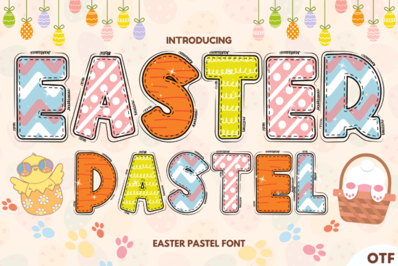 Easter Pastel: A Typeface for Celebratory Design