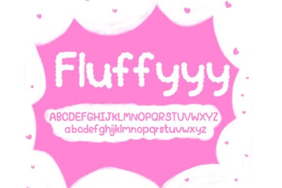 Embrace the Dreamy Aesthetic with Fluffyyy Typography