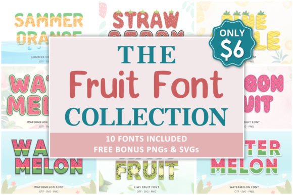 Fruit Collection: A Sweet Design Toolkit for Creative Projects