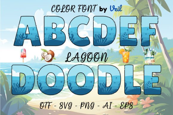 Lagoon: A Whimsical Burst of Tropical Color and Creativity