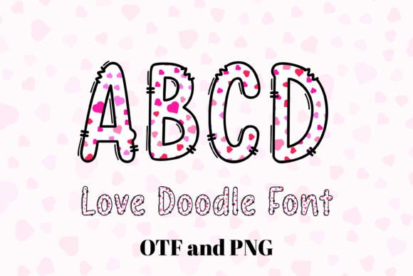 Love Doodle: A Playful Creative Font for Modern Design