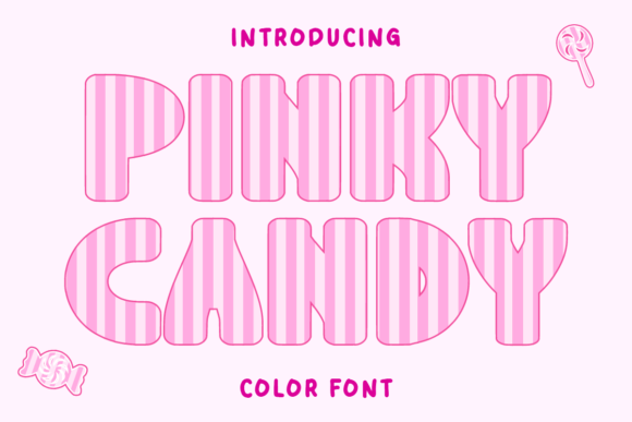 Pinky Candy: A Festive Font for Joyful Projects