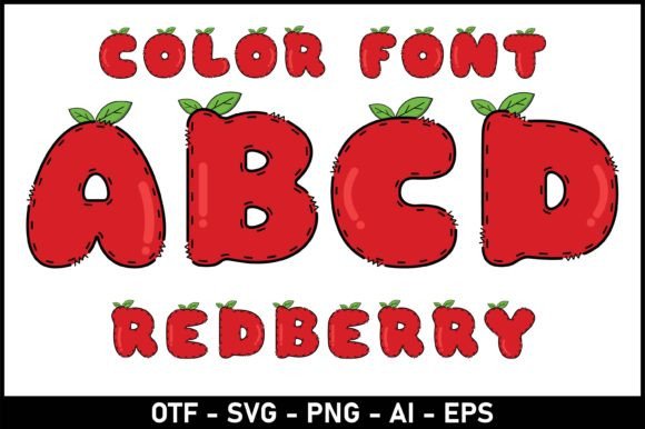 Red Berry: A Playful Font for Creative Branding
