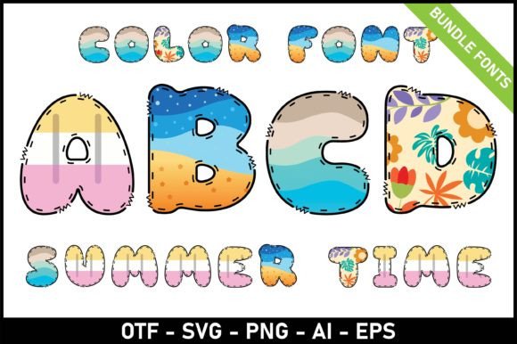 Summer Time: Your Go-To Font for Playful, Artistic Designs