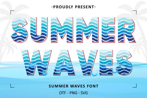 Summer Waves: A Fresh Font for Beachy, Casual Designs