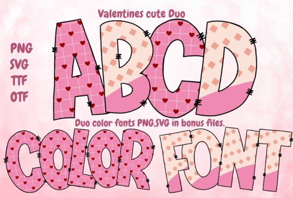 Valentines Cute Duo: A Sweet Handwriting Font for Every Project
